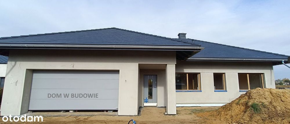 NOWY energooszczędny i funkcjonalny dom parterowy działka 1018 m2