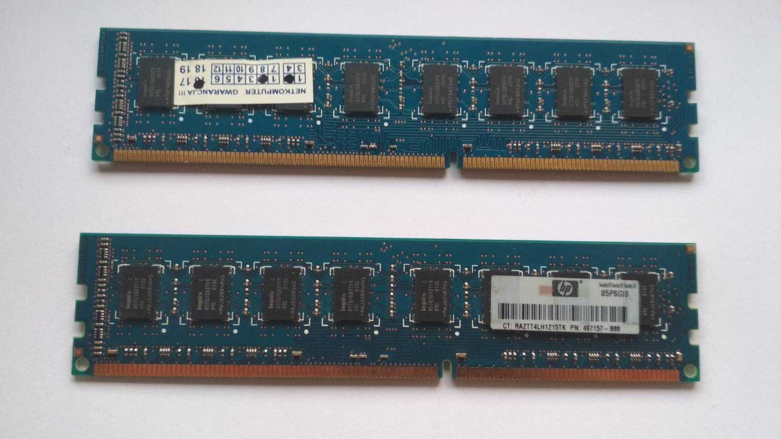 Kość pamięci RAM Hynix 2*2 GB