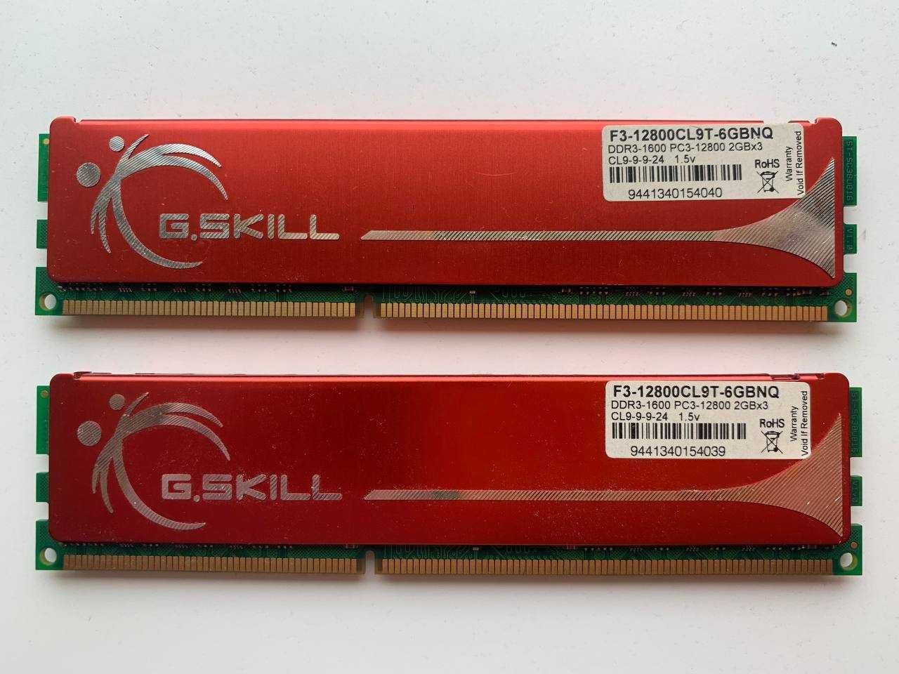 G.Skill DDR3-1600 4Gb (2x2Gb) PC3-12800 NQ series (F3-12800CL9T-6GBNQ)