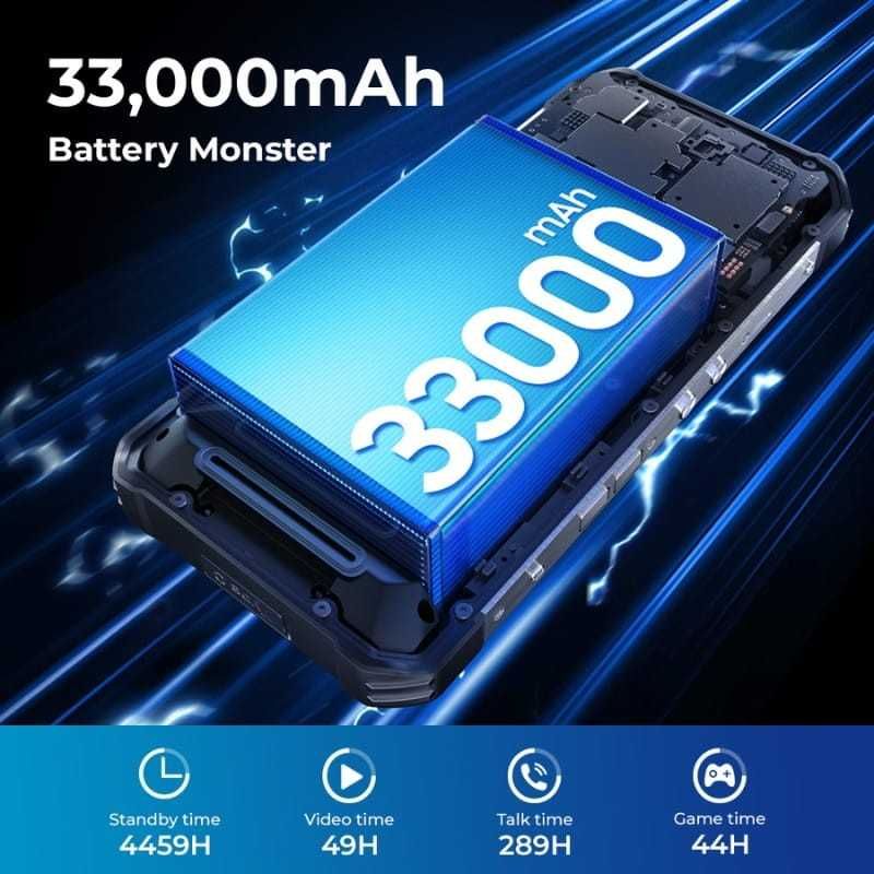 Oukitel WP100 5G 12GB/512GB 33000mAh IP69K 2.5GHz