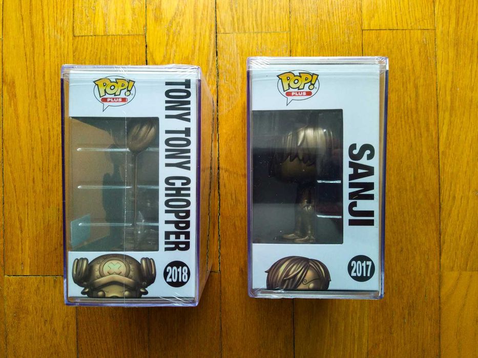 Funko Pop One Piece Sanji 2017 + Chopper 2018
