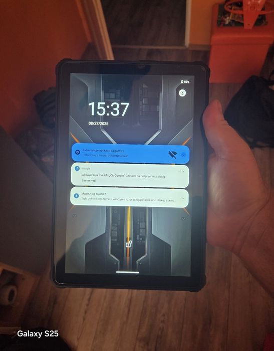 Pancerny Tablet OUKITEL RT5 10.1" 8 gb ram 256gb dysk, 10000mAh dual s