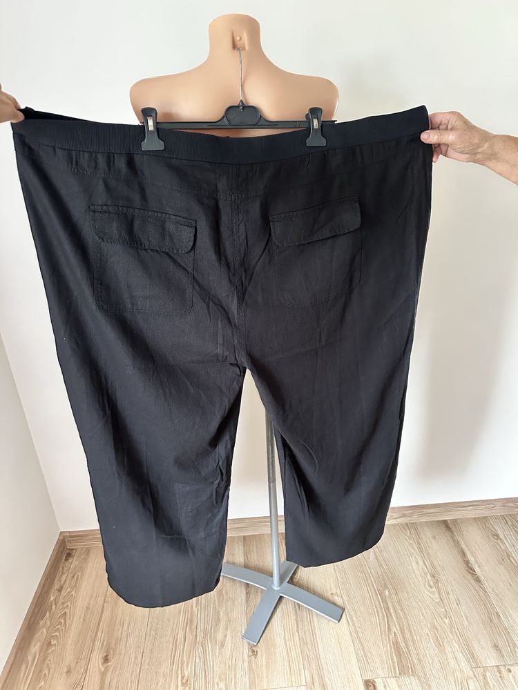 Nowe lniane spodnie yours rozmiar 58/60 len wiskoza