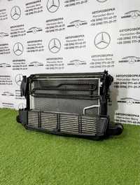 Касета радіаторів 2.2 om651 Mercedes C-class w204 радіатор вентилятор