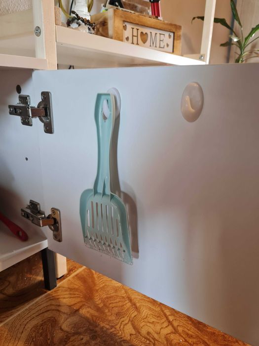 Caixa de areia oculta para gato