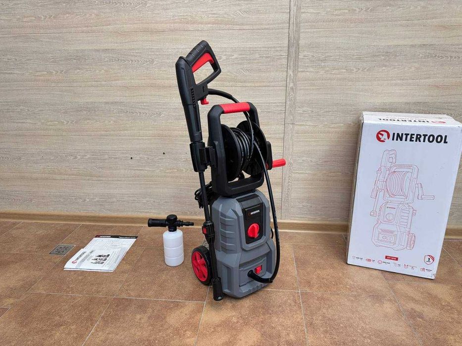 Мийка Високого тиску INTERTOOL Велика потужність, забір води з ємності
