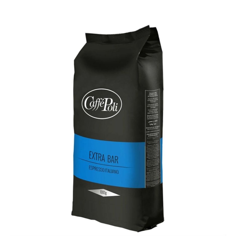 Кава в зернах Caffe Poli Extra Bar 1кг Італія