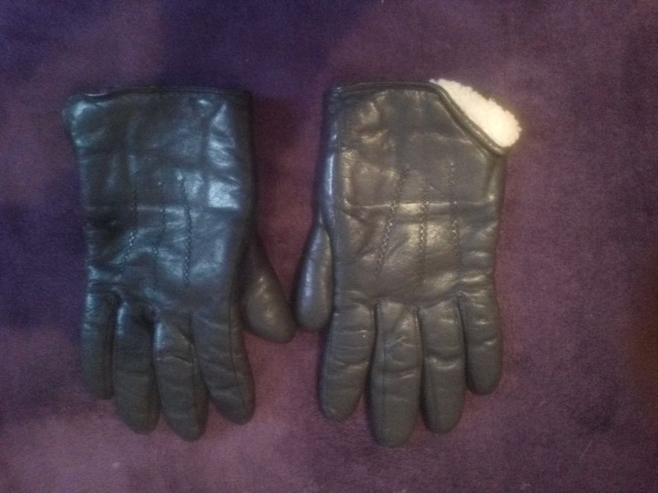 Перчатки шкіряні чоловічі