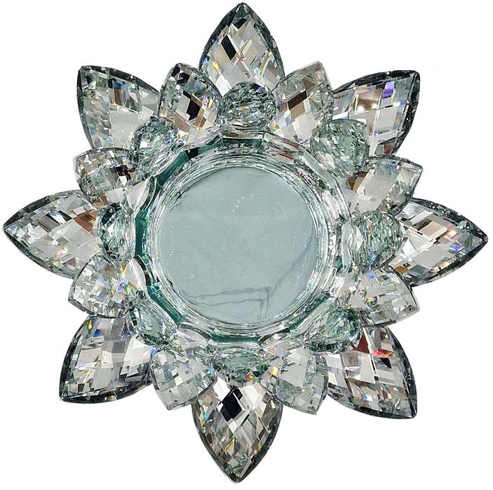 Świecznik lotos L SREBRNY JZ22752D