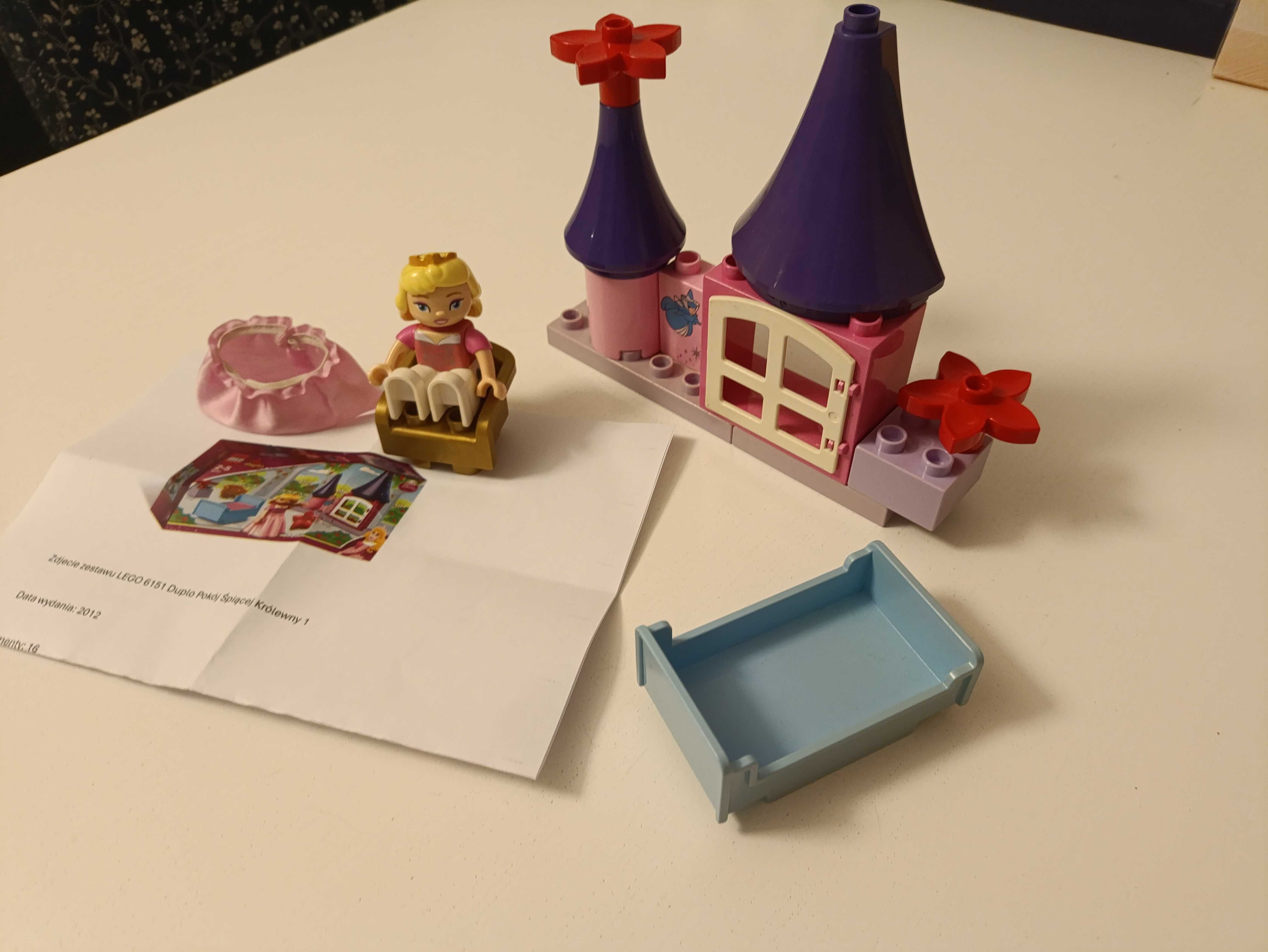 Lego Duplo Pokój Śpiącej Królewny 6151