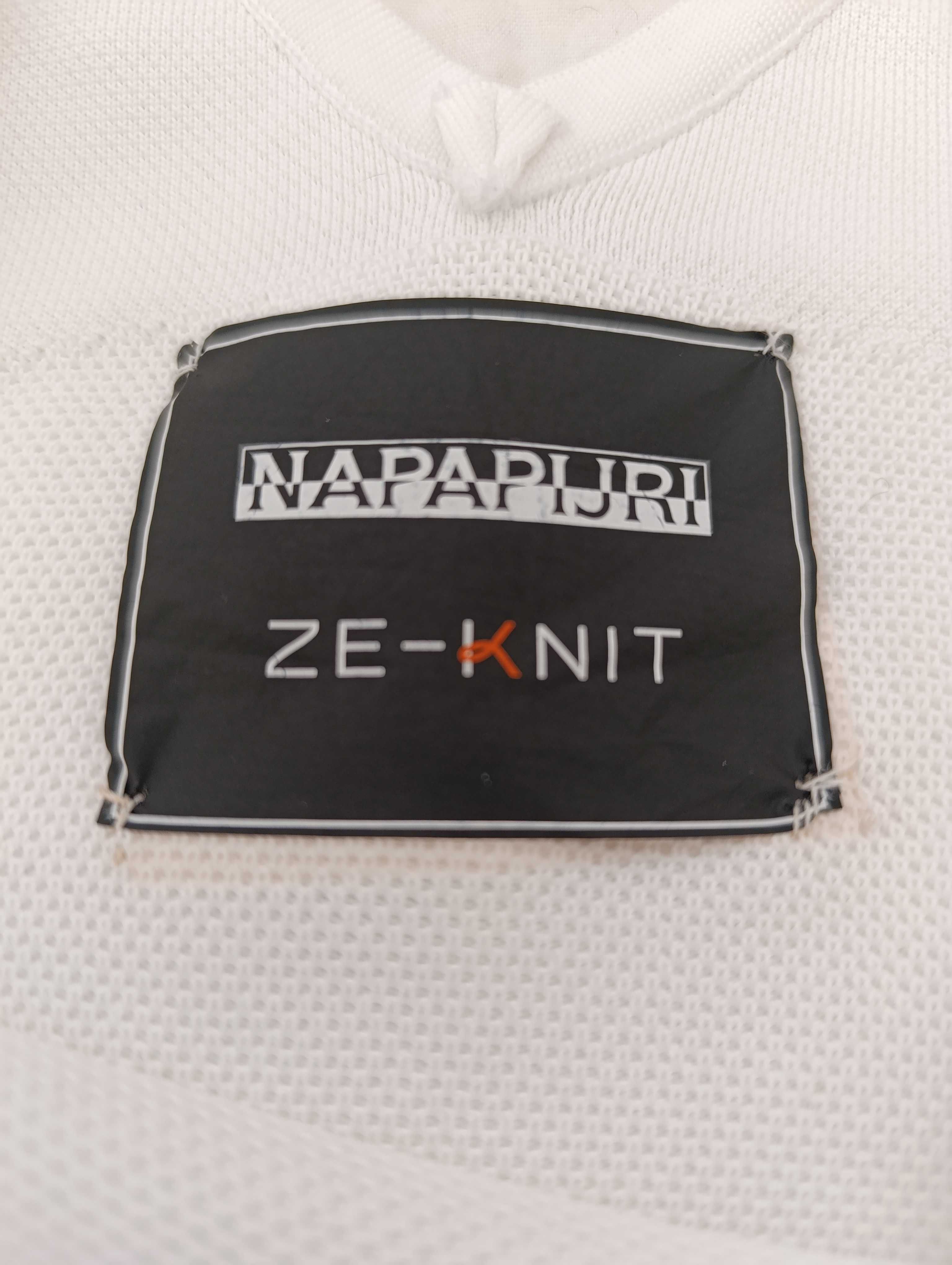 Napapijri koszulka biała z krótkim rękawem XS/S