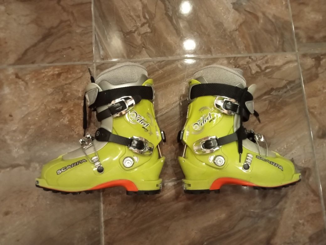 buty skiturowe scarpa velvet eco pod dynafit ,długość wkładki 25 cm