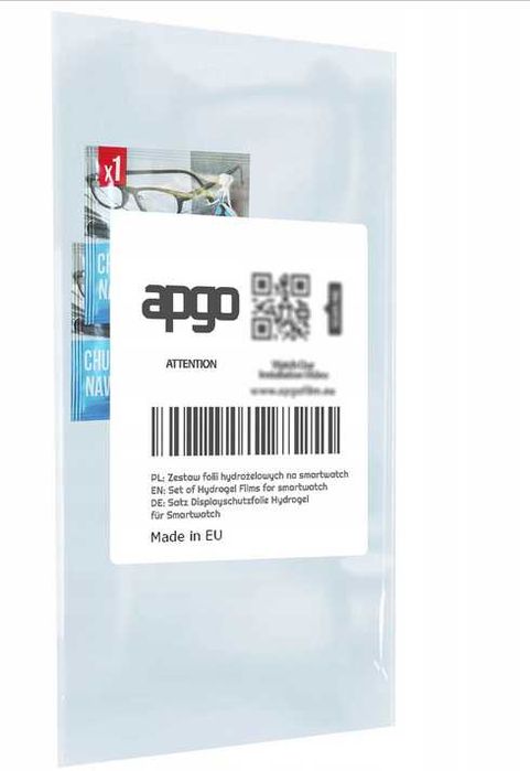 3x Folia hydrożelowa apgo do Samsung Galaxy Watch 5 Pro 45mm, ochronna