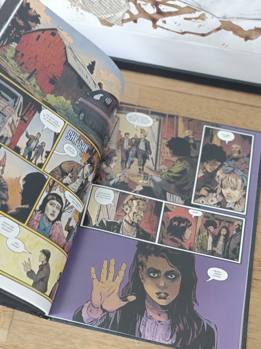 Livro Stranger Things "Em chamas" BD