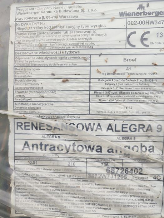Dachówka Koramic Wieneberger Alegra9 antracytowa angoba