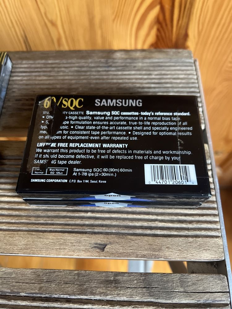 Sprzedam nieużywane (oryginalnie zapakowane) kasety SAMSUNG