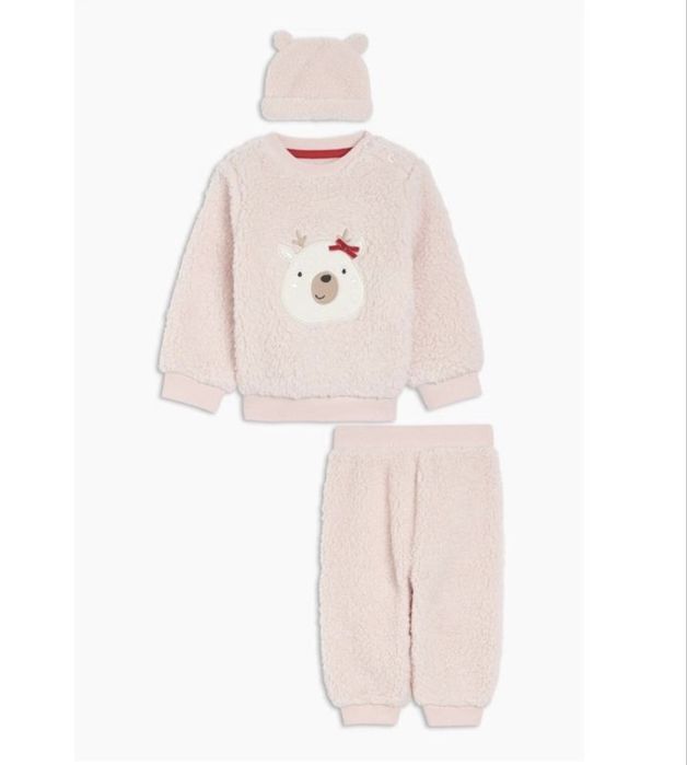 Дитячий Новорічний / різдвяний набір комплект ромпер плаття 62, 68 роз