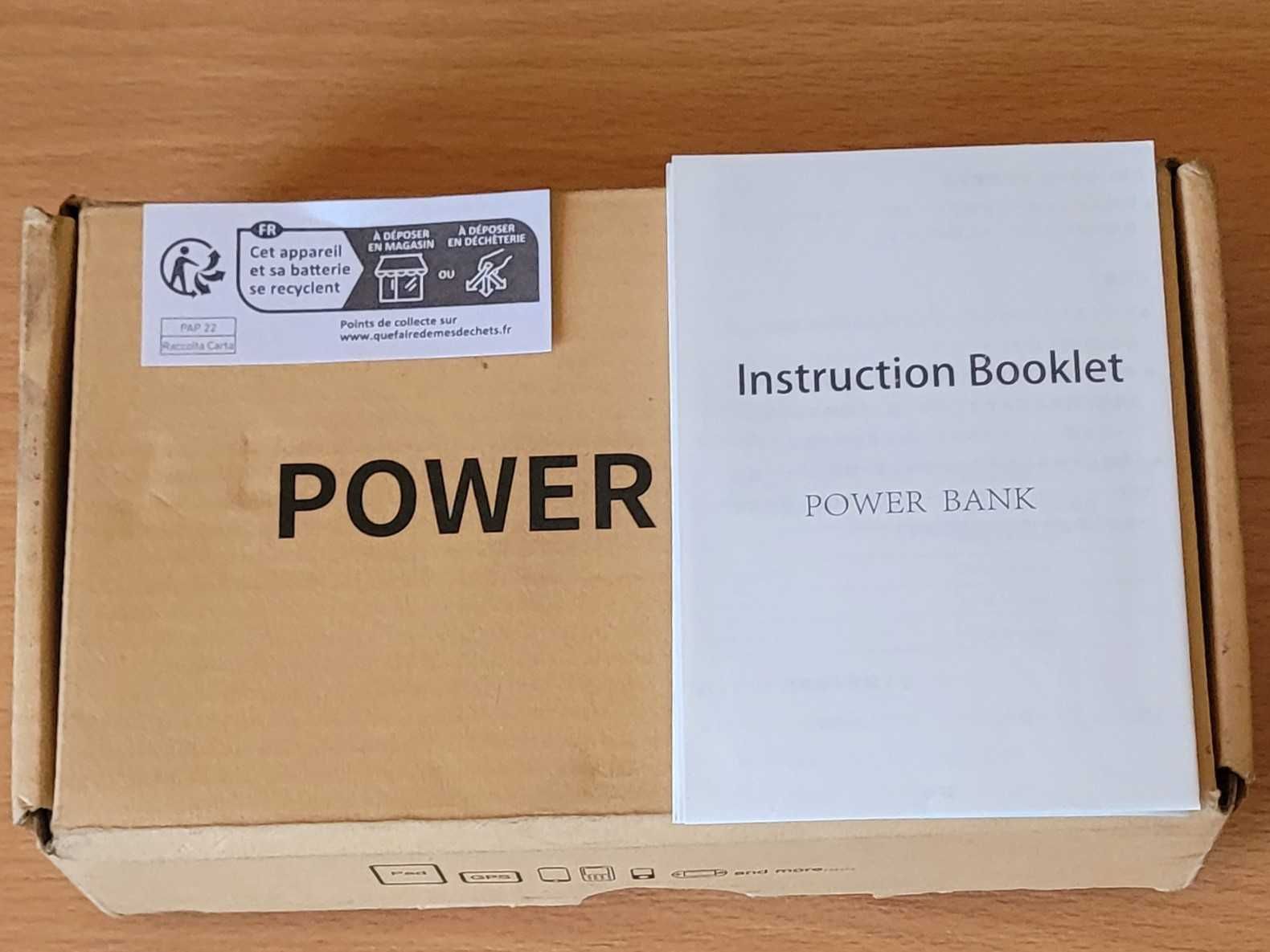 PC3 Power Bank 20000mAh – Kompaktowa i Wydajna Ładowarka