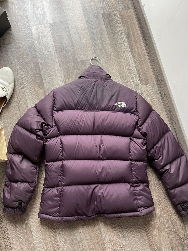 Пуховик жіночий the north face 700 original фіолетовий