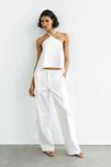 Ефектні білі штани Zara