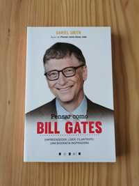 Livro Pensar como Bill Gates - autor: Daniel Smith | Portes Grátis