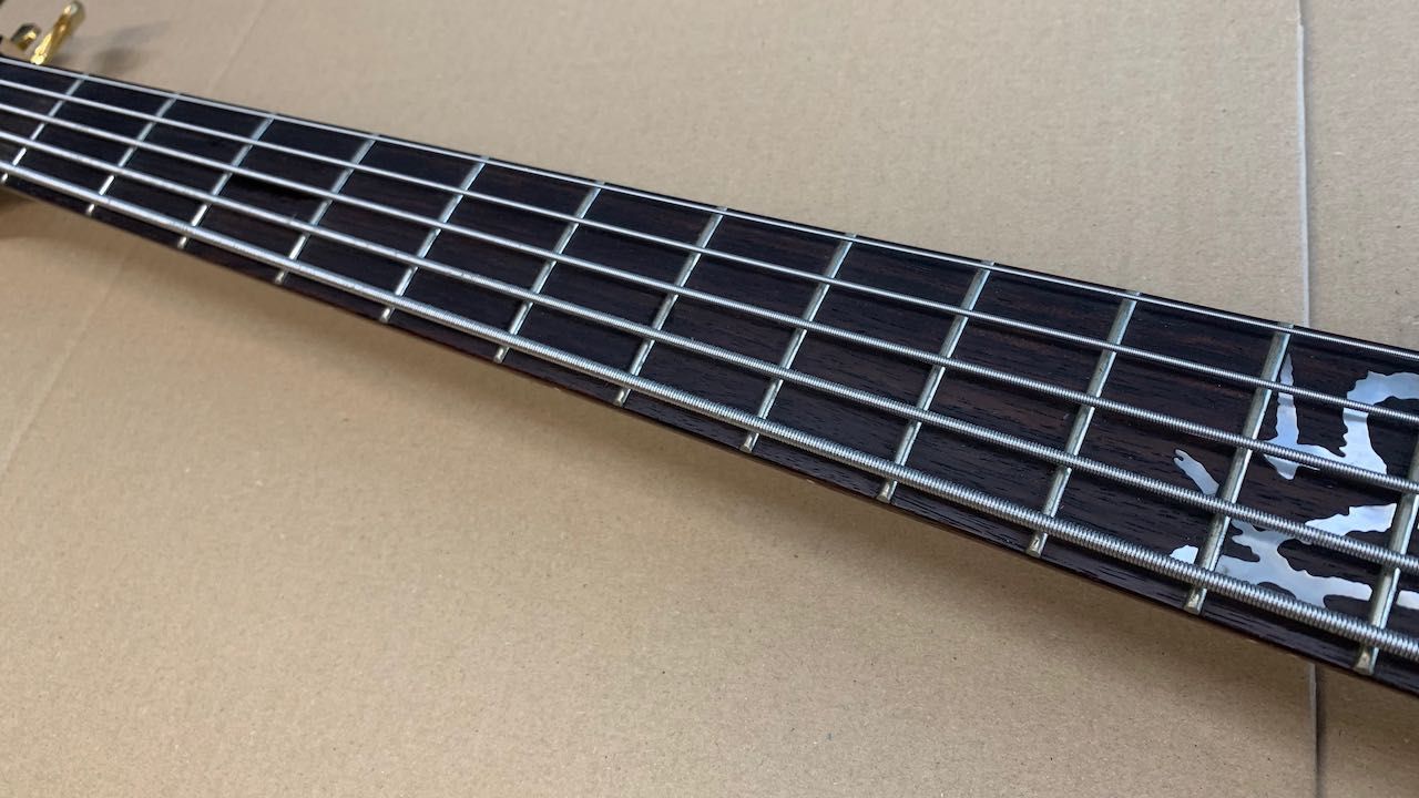 IBANEZ K5 Fieldy Signature – Korea 2006 – Złoty upgrade + Hipshot USA