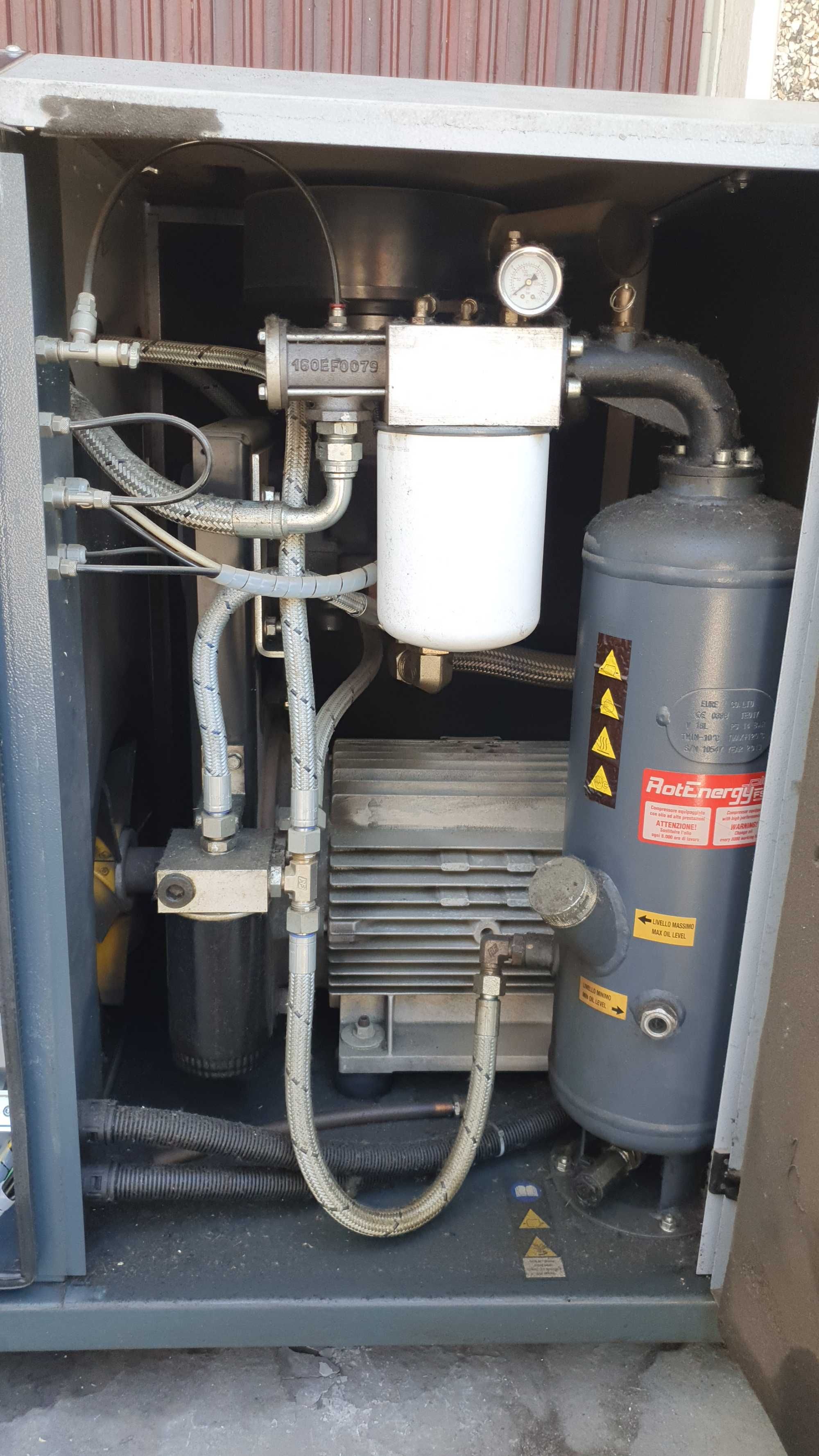 Kompresor ,śrubowy, dari, 22kw , idealny , serwis,