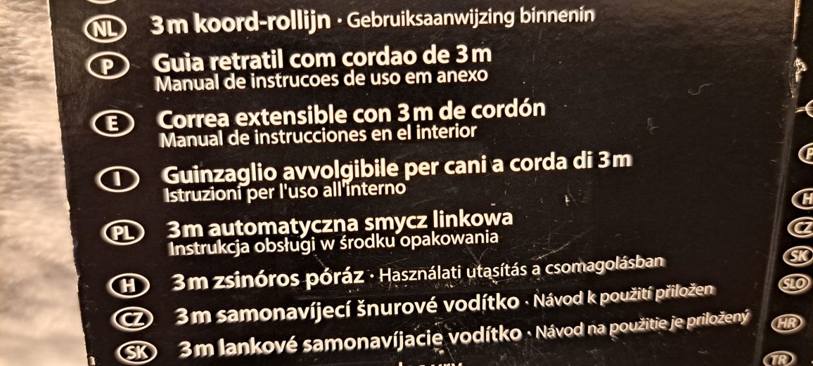 Nowa Orginalna Smycz Flexi XS 3 metrowa