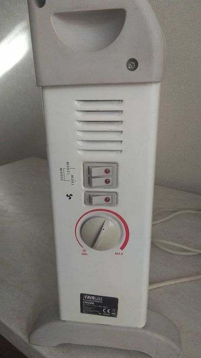 Конвектор VEGAS 0,75/1.25/2,0 кВт Турбо Обогреватель Обігрівач