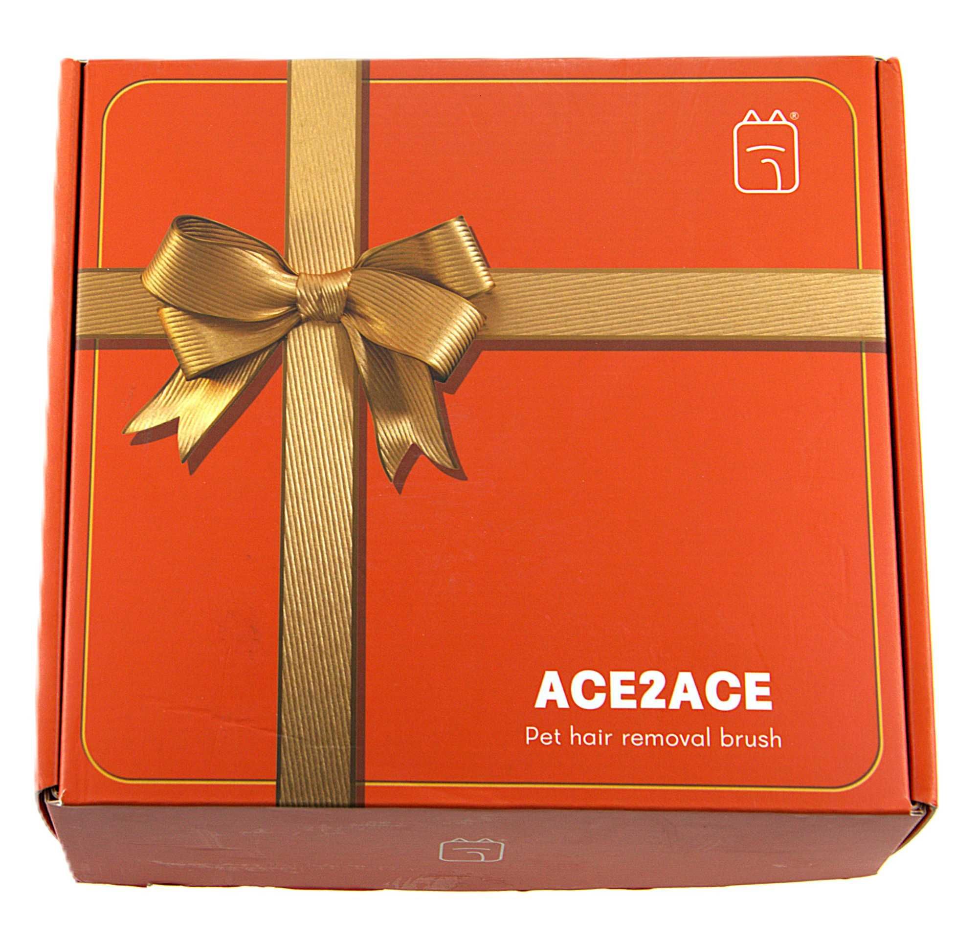 ACE2ACE, szczotka czyszcząca dla kotów i psów, do usuwania sierści.