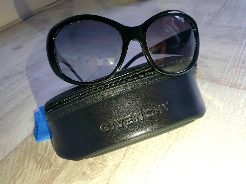 Okulary przeciwsłoneczne Givenchy damskie czarne