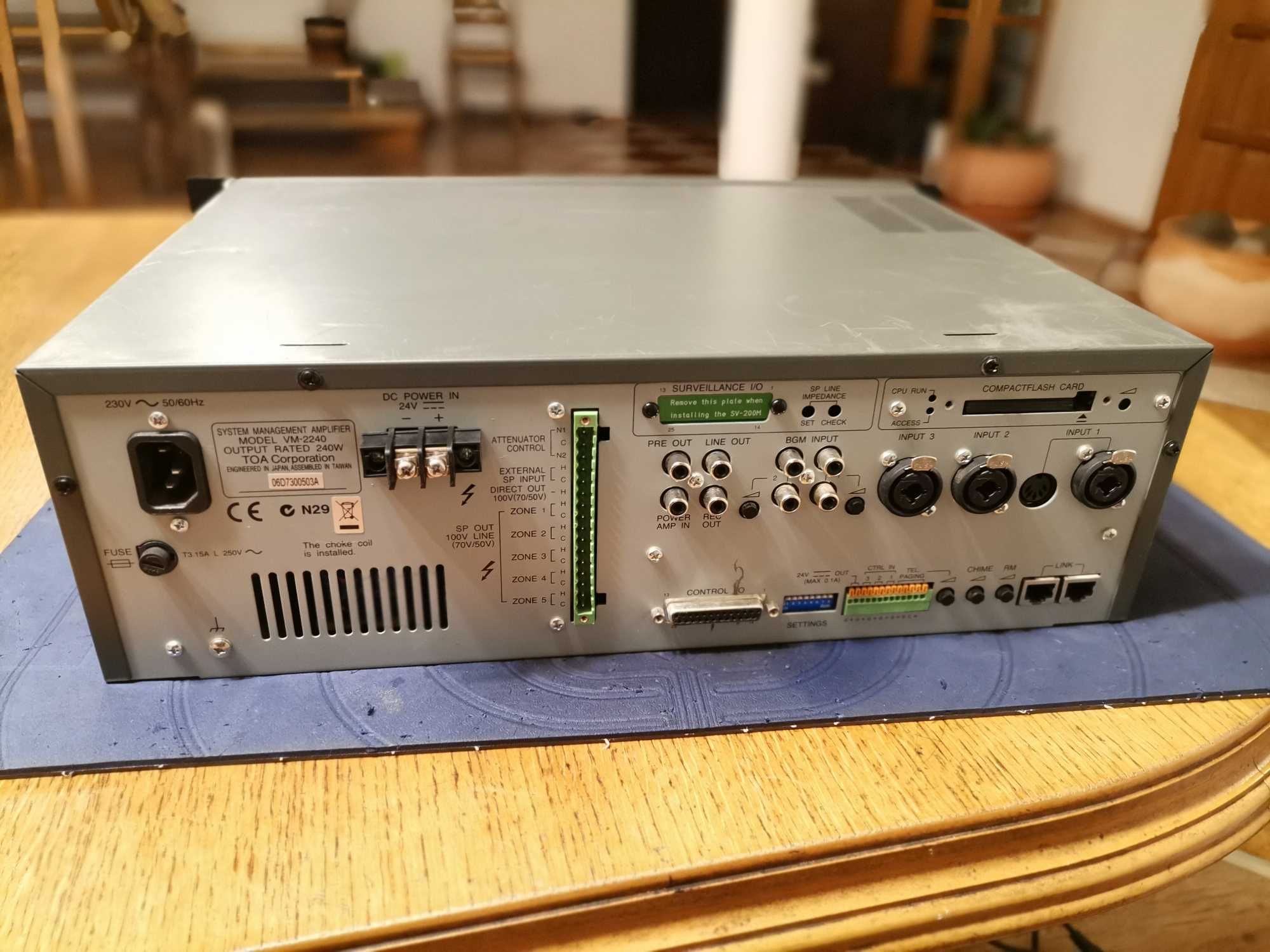 TOA VM-2240 wzmacniacz centralny