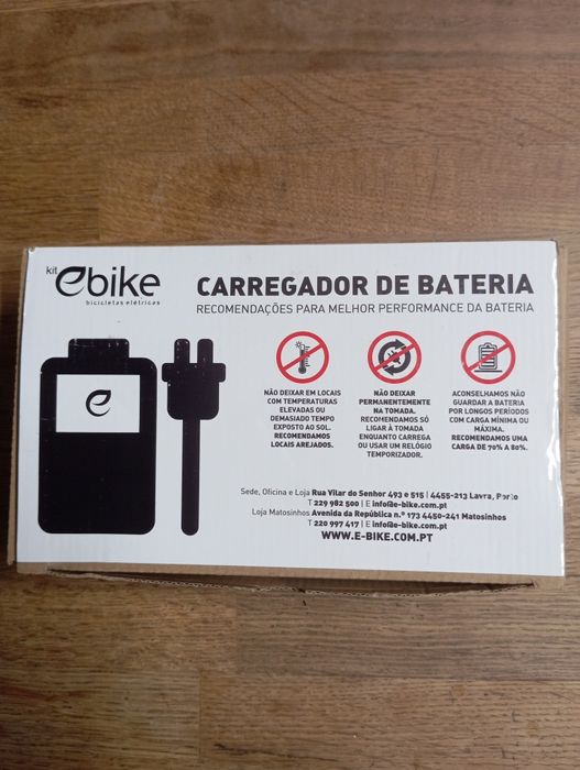 Carregador e bike (novo)