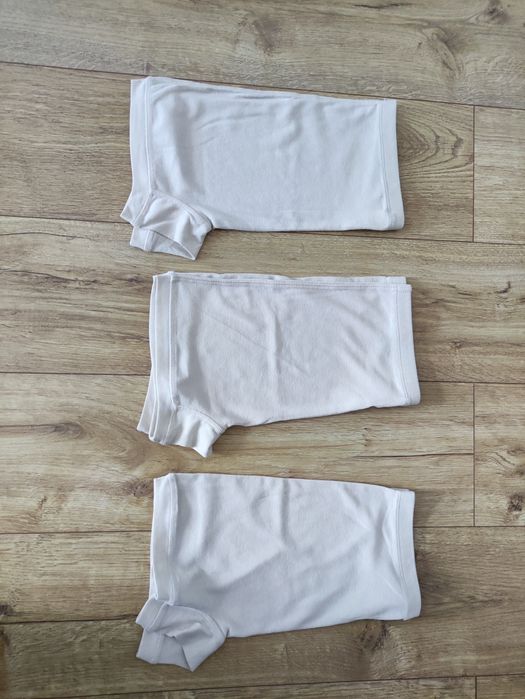 Majtki reformy z nogawka 3 szt spodenki szorty basic S/M beż wool wełn