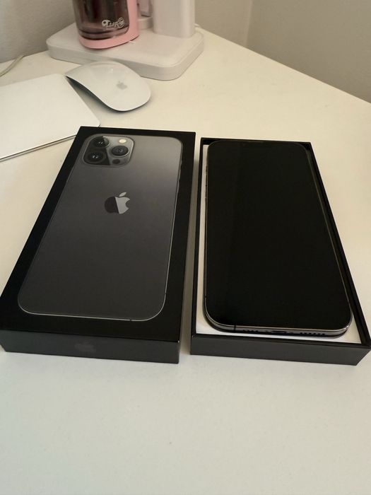 iPhone 13 Pro Max 128gb Grafit Idealny Oryg Bateria 94%