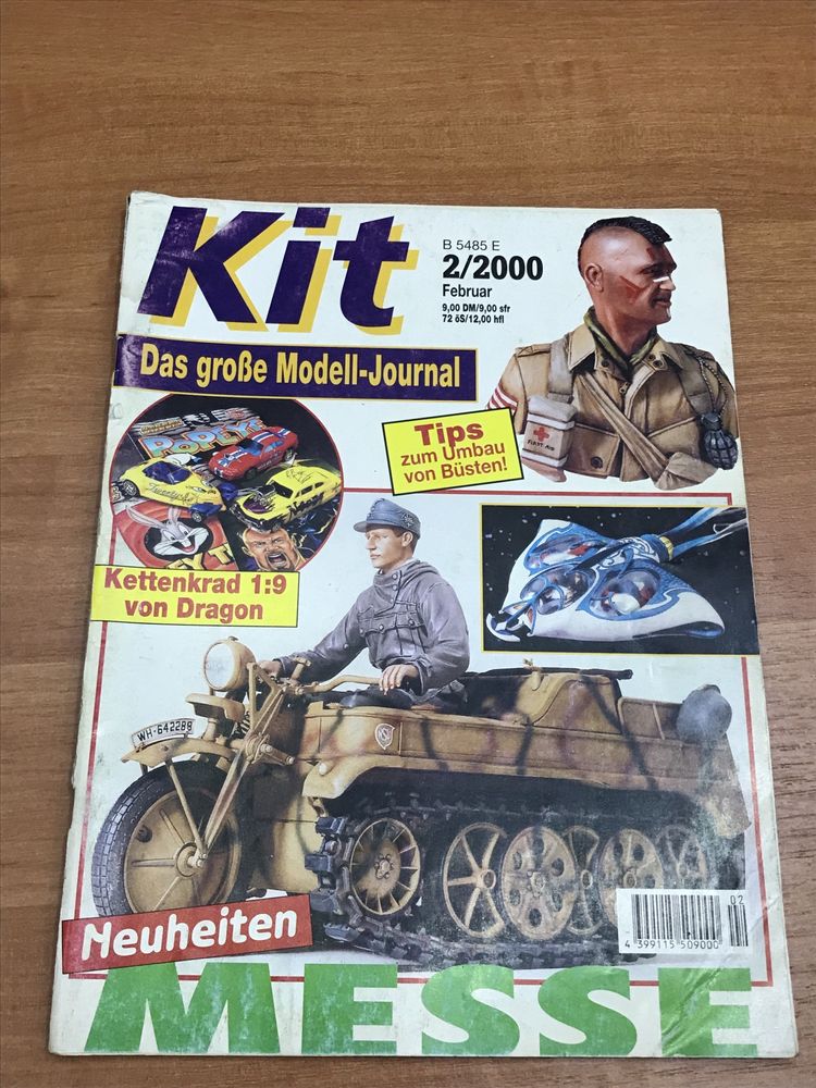 Немецкий журнал “Kit” для любителей моделирования.