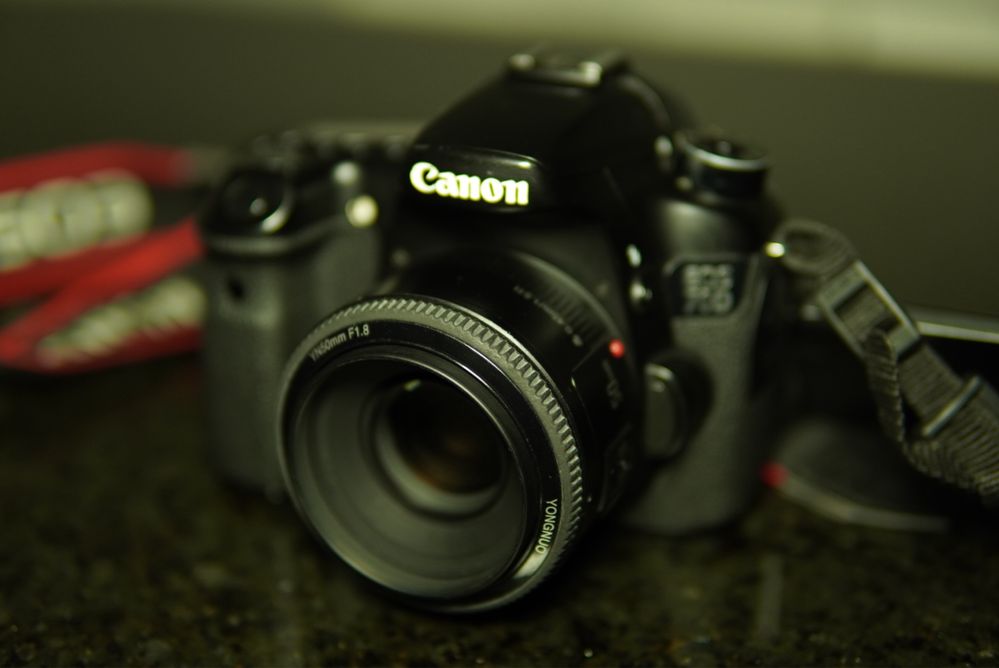 Canon 70D + lente 50 mm