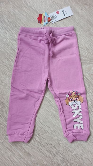 Spodnie dresowe, dresy, Skye, Psi Patrol, nowe, r.86 Sinsay