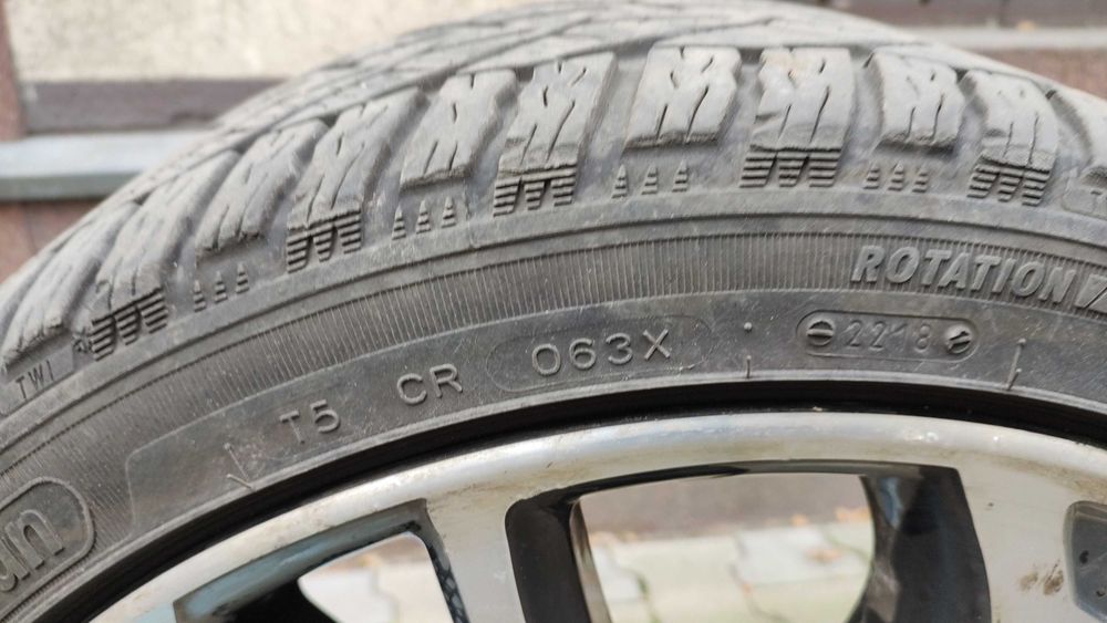 Sprzedam opony zimowe i felgi.R18, 255/40