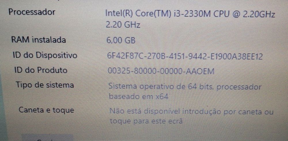 SAMSUNG NP 300 V3A - Melhorado - i3 6Gb SSD