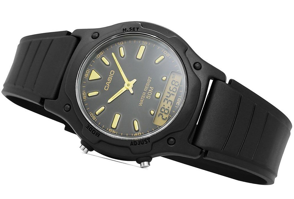 Zegarek Casio AW-49HE-1AVDF Dual time