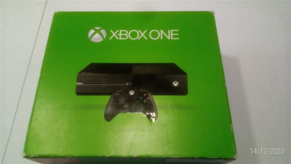 Xbox One 1TB - Consola Usada Com Caixa Original e Todos os Cabos