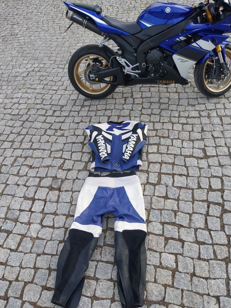 Kombinezon motocyklowy skórzany Yamaha