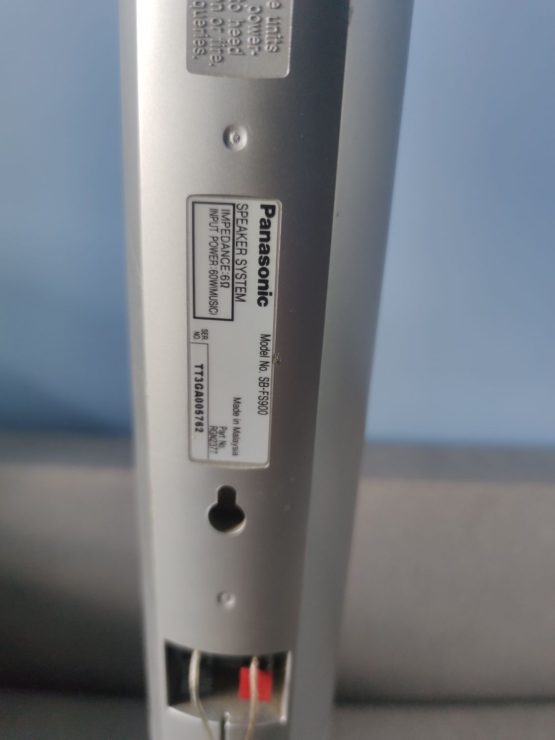 Kolumny frontowe Panasonic