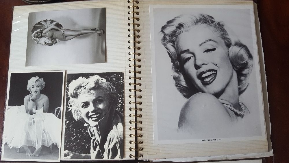 Marilyn Monroe postcards pocztówki kolekcja kartki pocztowe zdjęcia