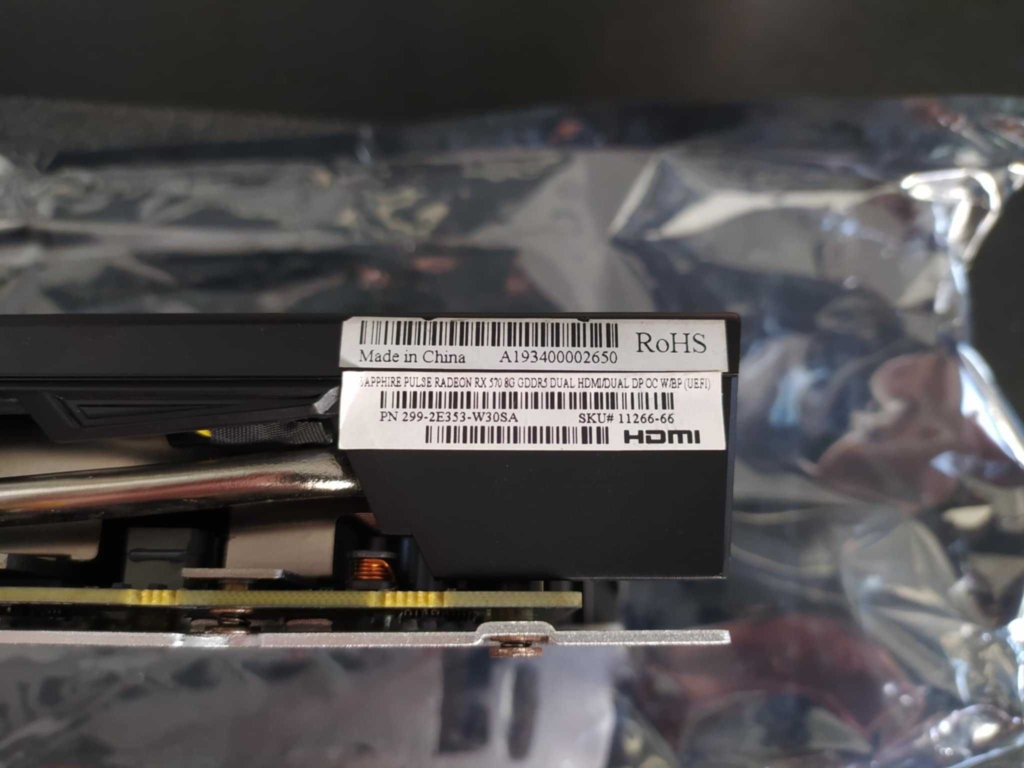 Sapphire Radeon RX 570 PULSE 8GB GDDR5