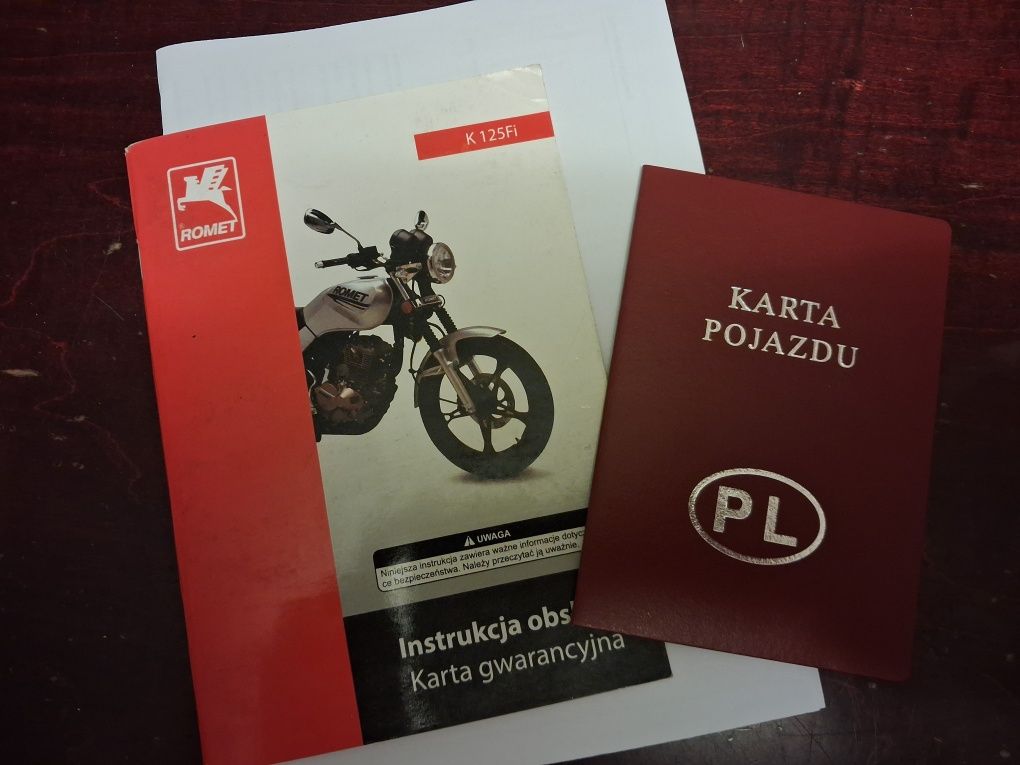 Romet  K 125 Fi   2019 r