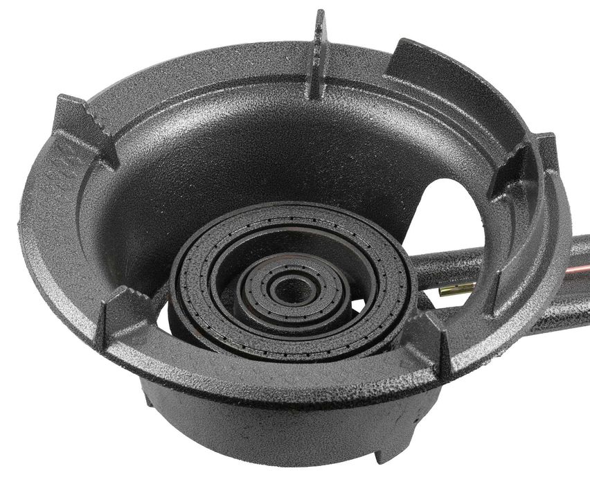 Газовая чугунная горелка WOK LONE STA 27 KB, 2 контура GH, ins600