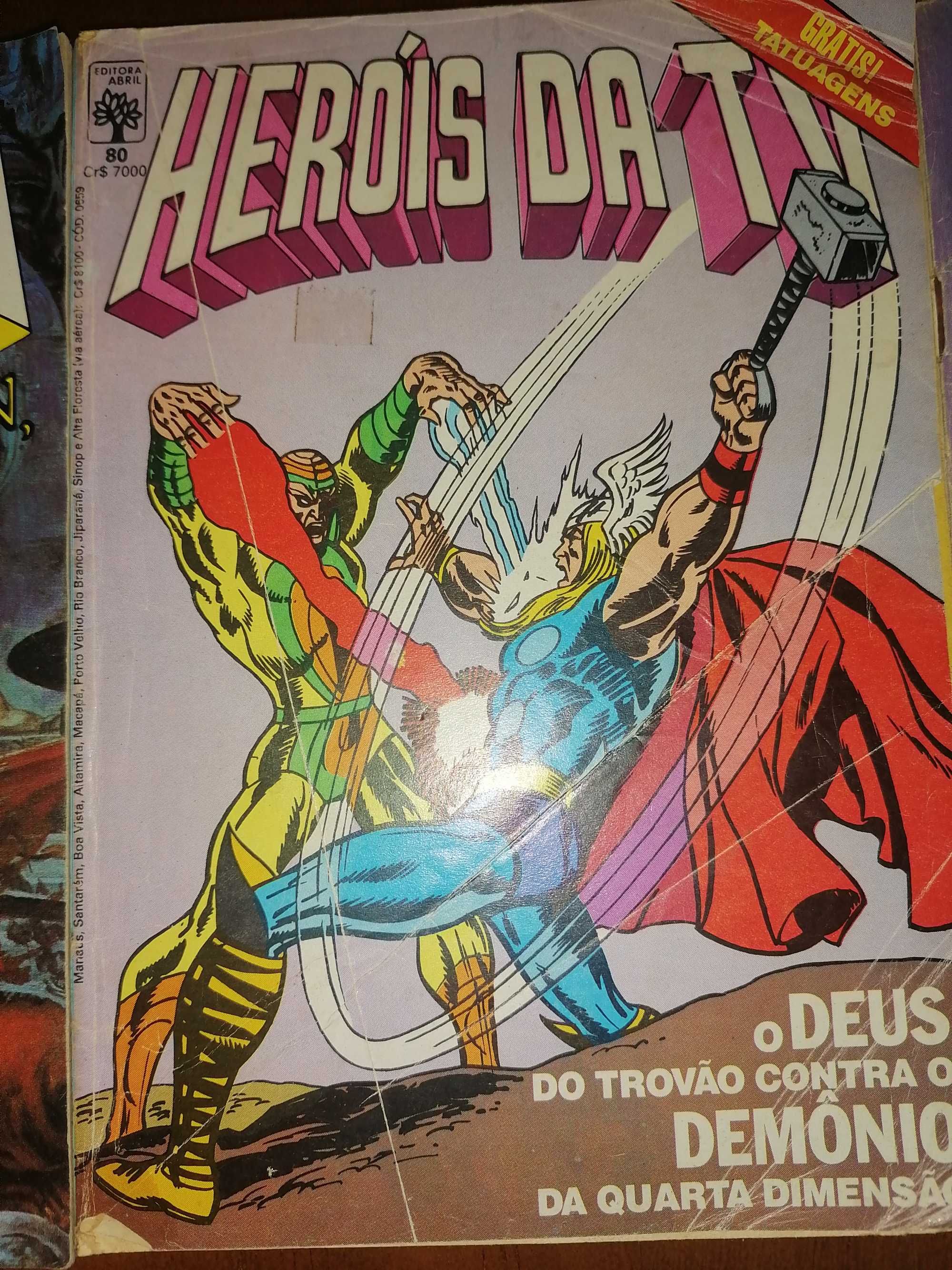Banda desenhada Heróis da TV