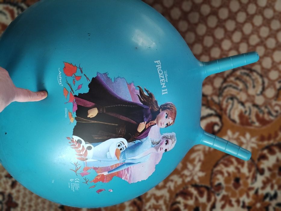 Piłka skoczek dla dzieci zabawy kraina lodu